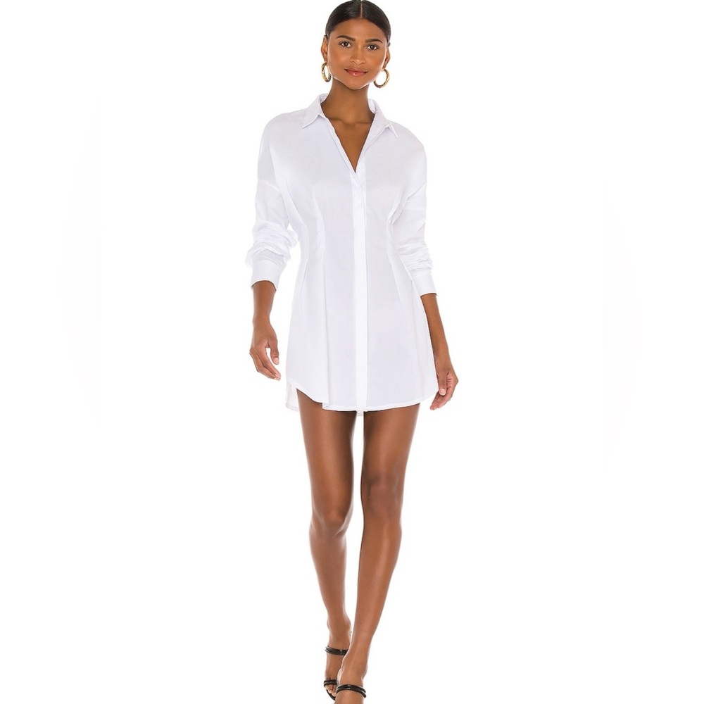 NWT! Classic White Shirt Dress.